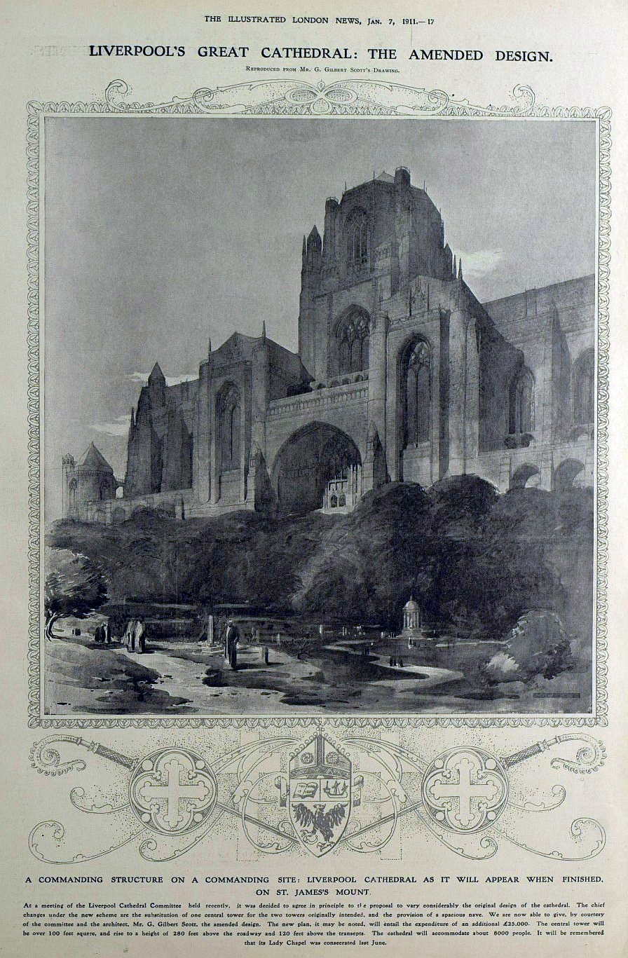 Liverpools Great Cathedral design